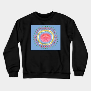 Funky Boho Mandala #2 Crewneck Sweatshirt